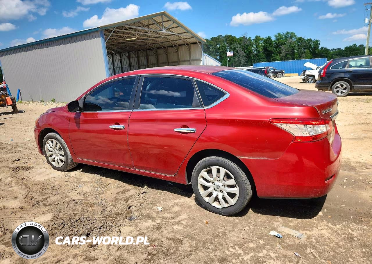 2014 Nissan Sentra S VIN:3N1AB7AP1EY253587 - 2