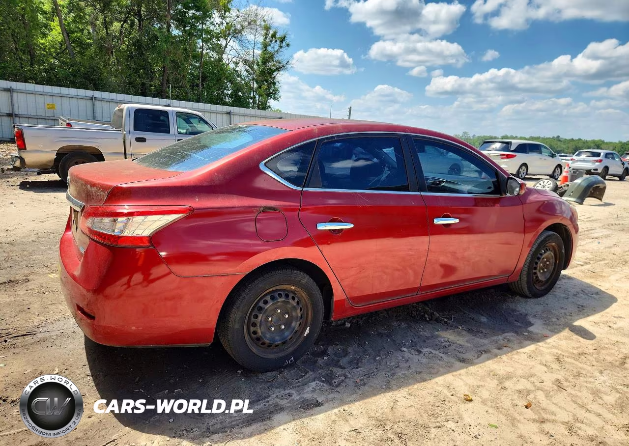 2014 Nissan Sentra S VIN:3N1AB7AP1EY253587 - 3