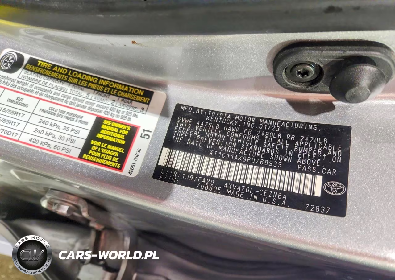 2023 Toyota Camry Le VIN:4T1C11AK9PU769935 - 12