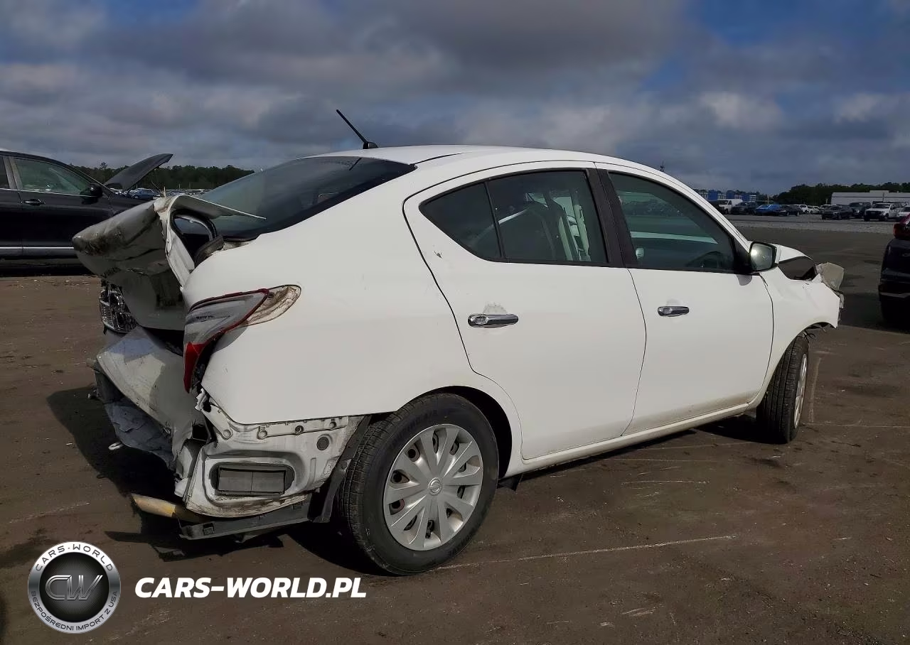 2019 Nissan Versa Sv VIN:3N1CN7AP1KL859724 - 3