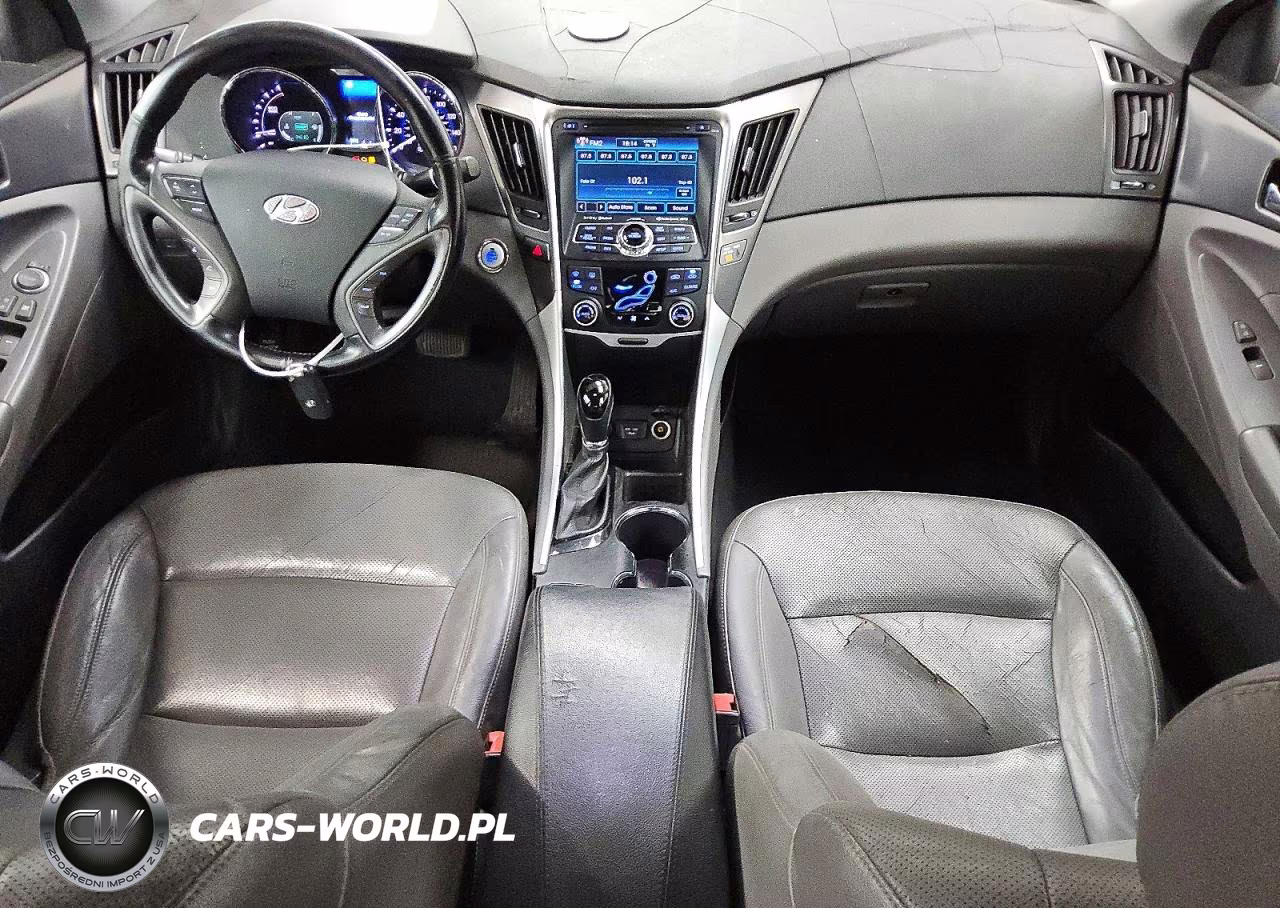 2015 Hyundai Sonata Hybrid Limited VIN:KMHEC4A43FA136112 - 8