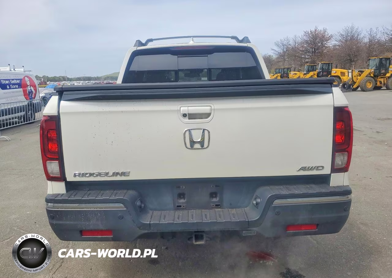 2017 Honda Ridgeline Rtl VIN:5FPYK3F70HB002841 - 6