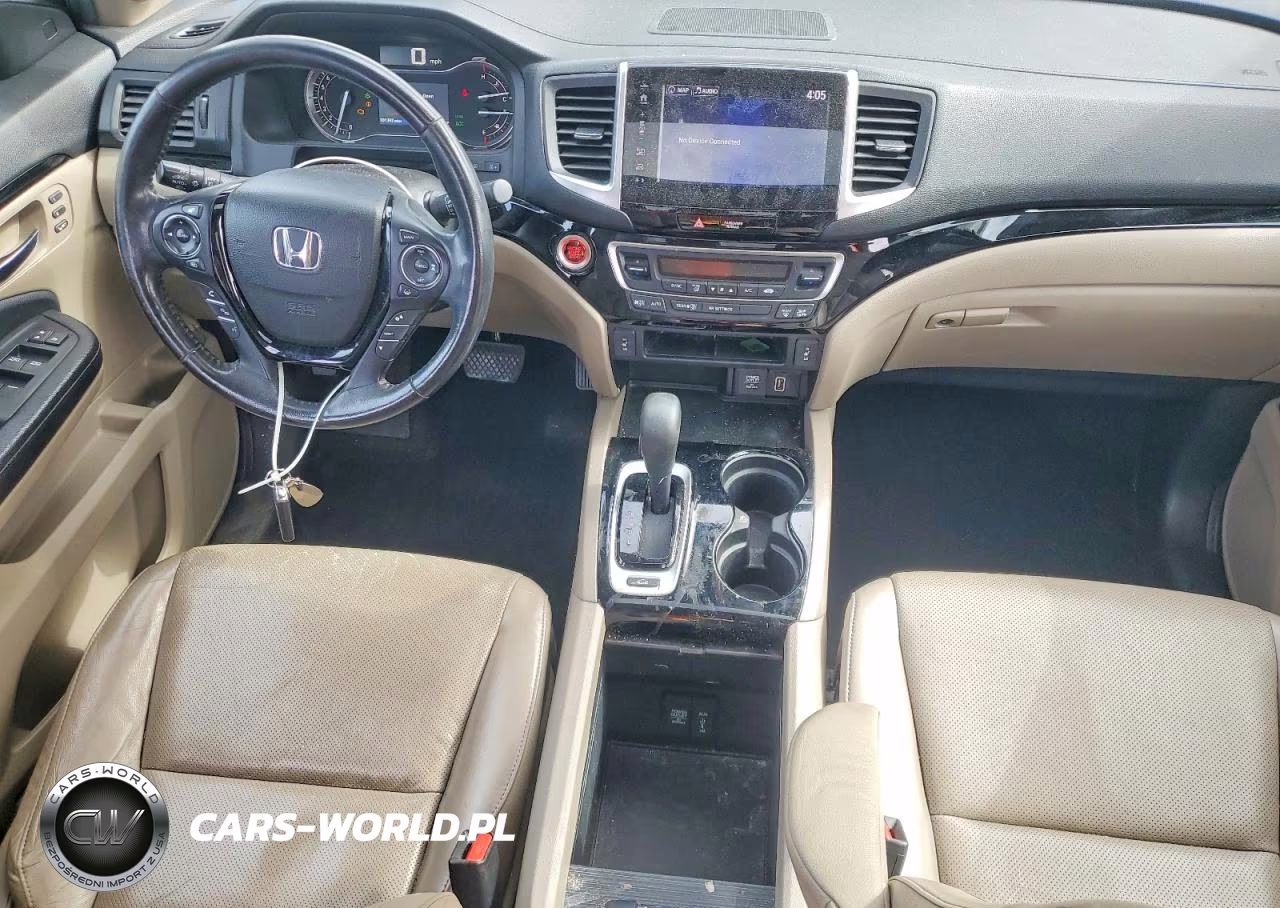 2019 Honda Ridgeline Rtl VIN:5FPYK3F77KB030918 - 8
