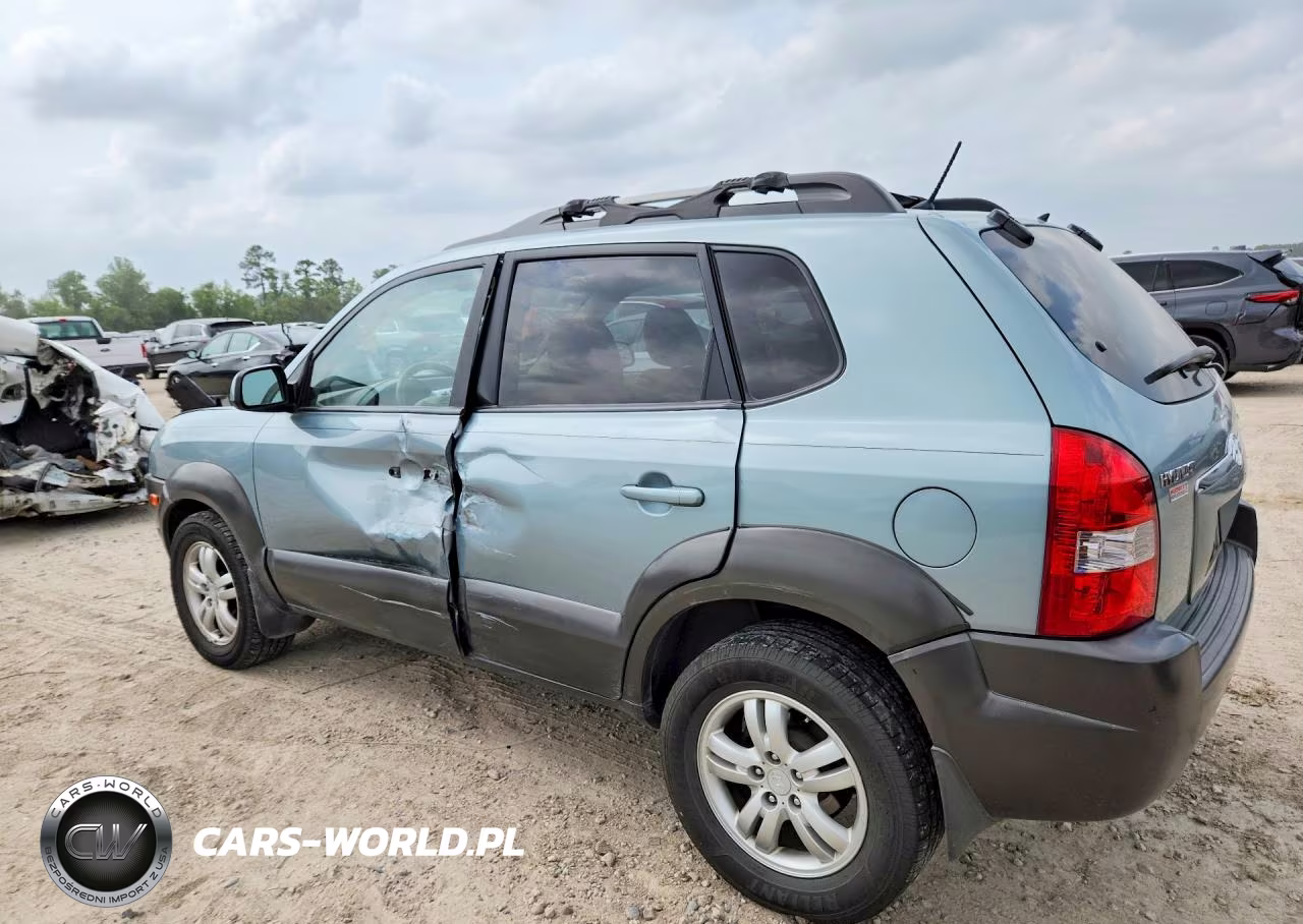 2007 Hyundai Tucson Se VIN:KM8JN12D87U608780 - 2
