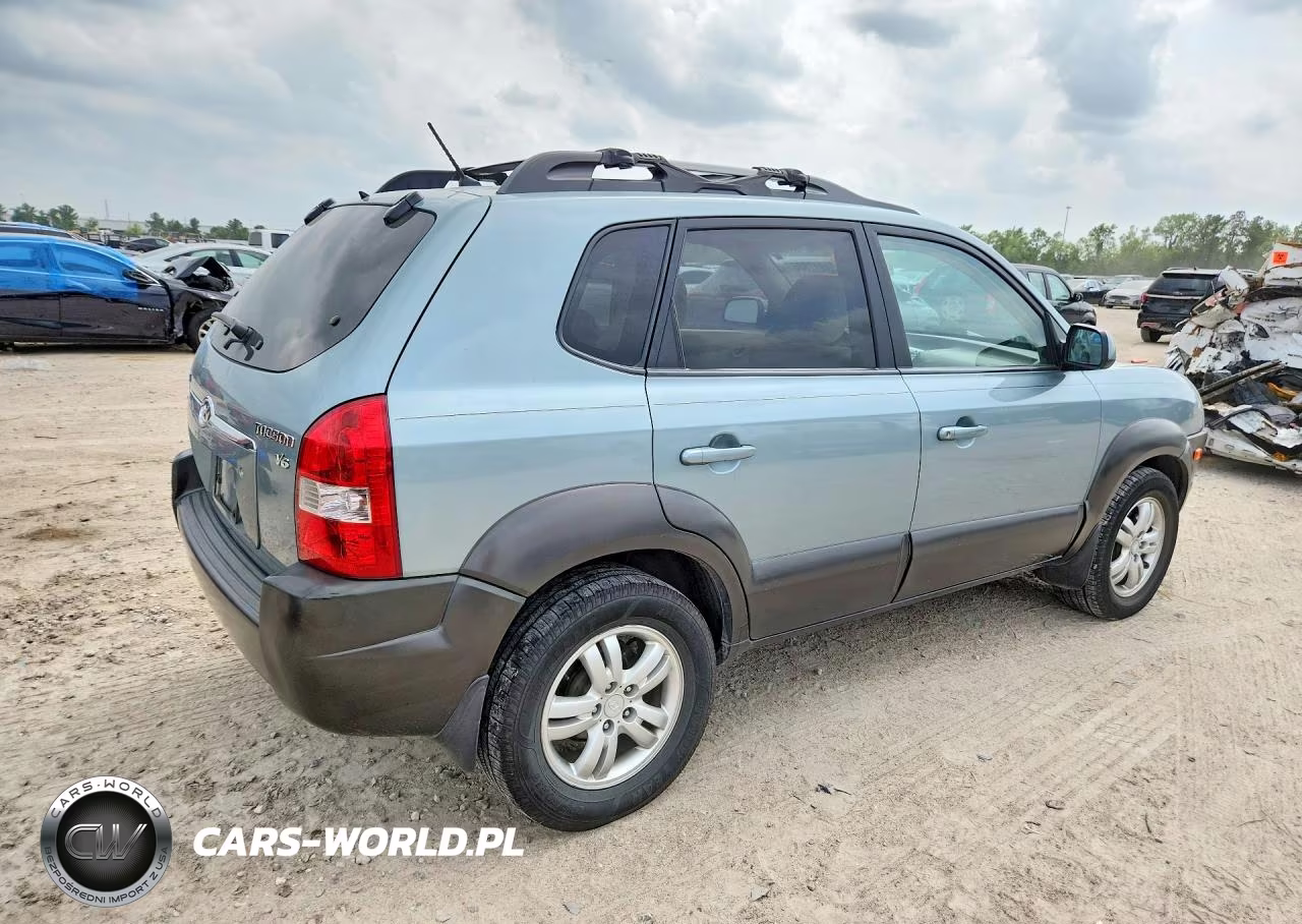 2007 Hyundai Tucson Se VIN:KM8JN12D87U608780 - 3