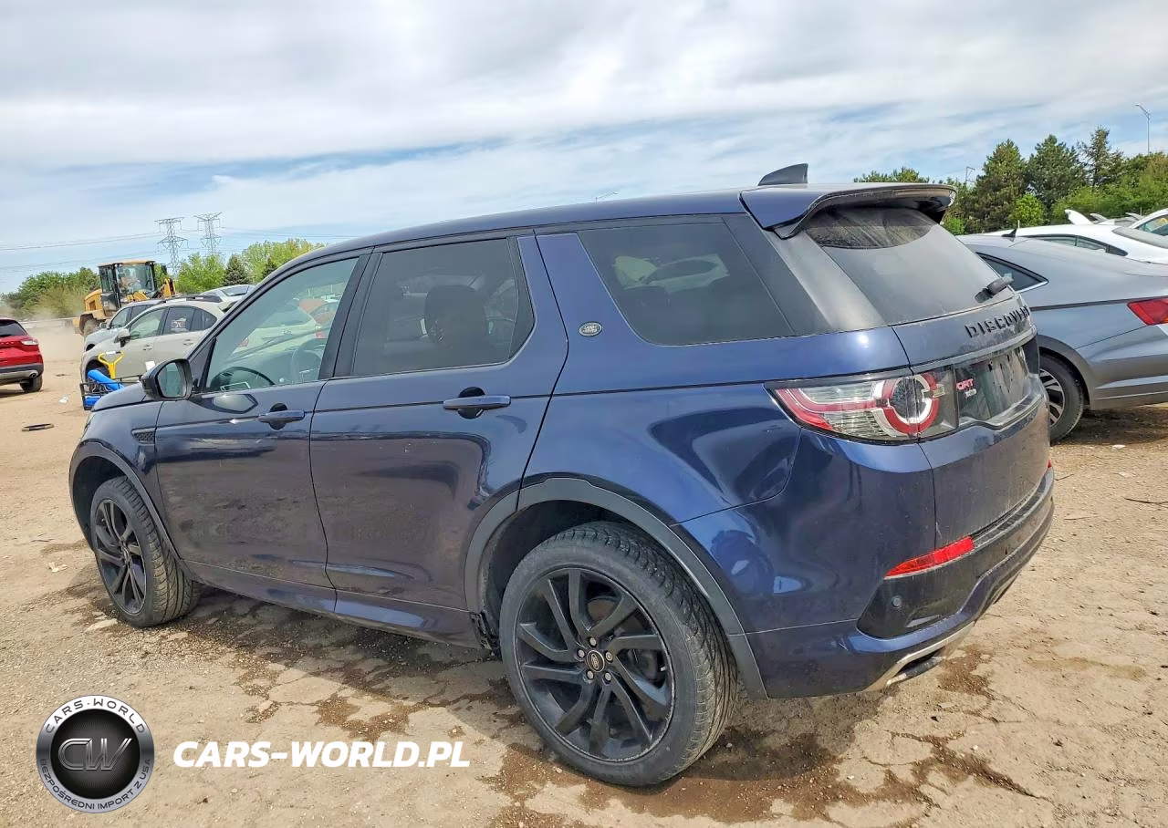 2017 Land Rover Discovery Sport Hse VIN:SALCR2BG8HH643274 - 2