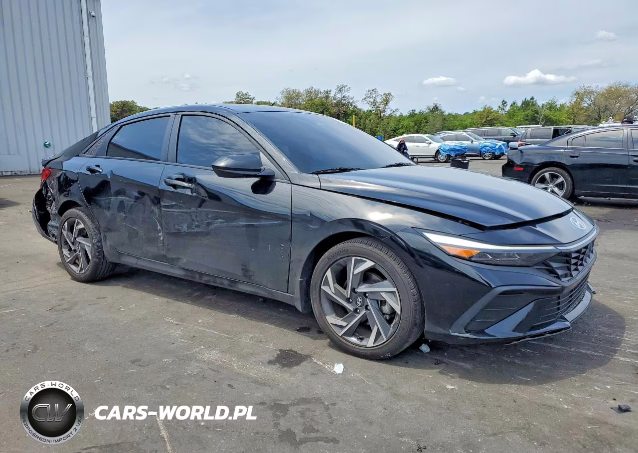 2025 Hyundai Elantra Sel Sport VIN:KMHLM4DG1SU960015 - 4