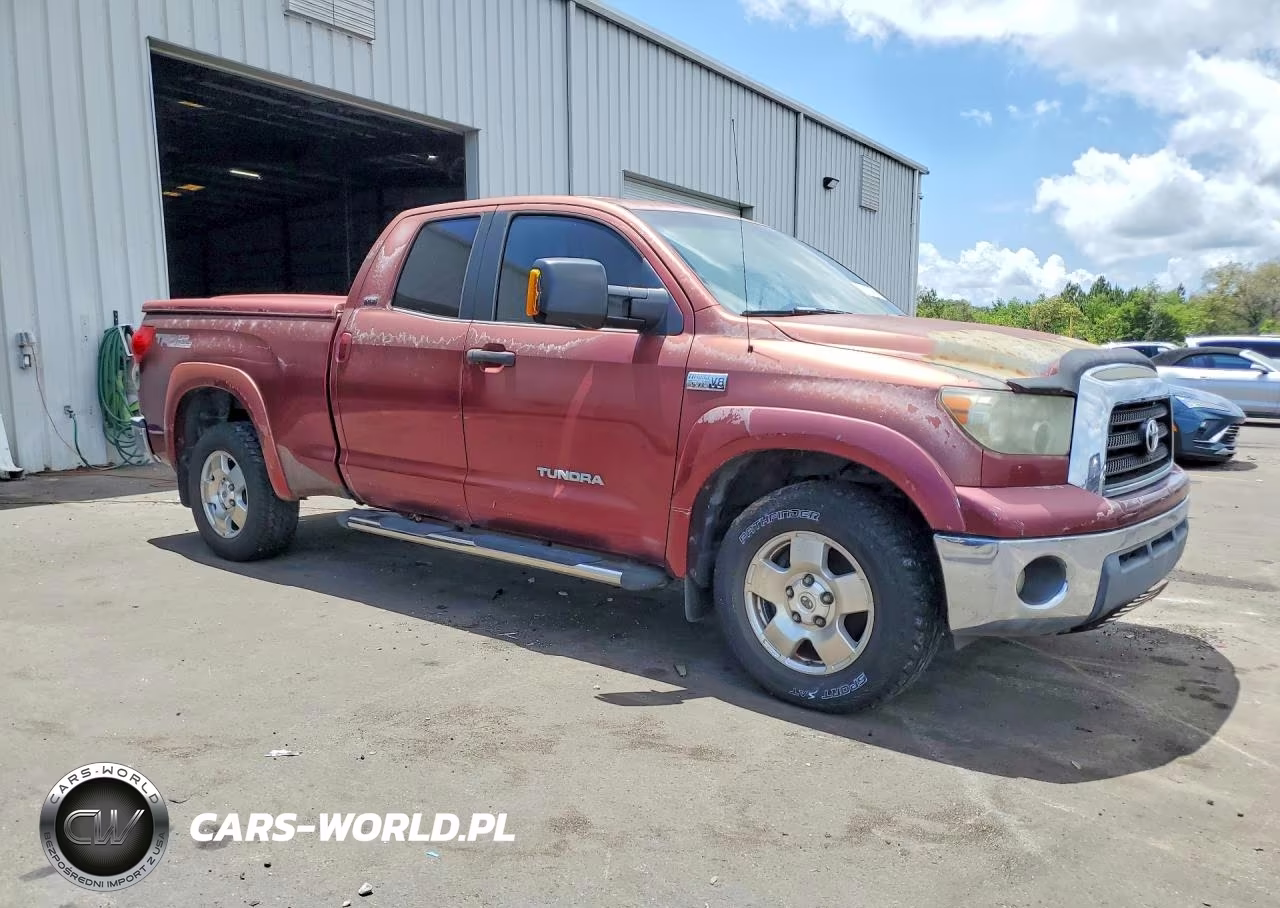 2007 Toyota Tundra Double Cab Sr5 VIN:5TBBV54167S462833 - 4