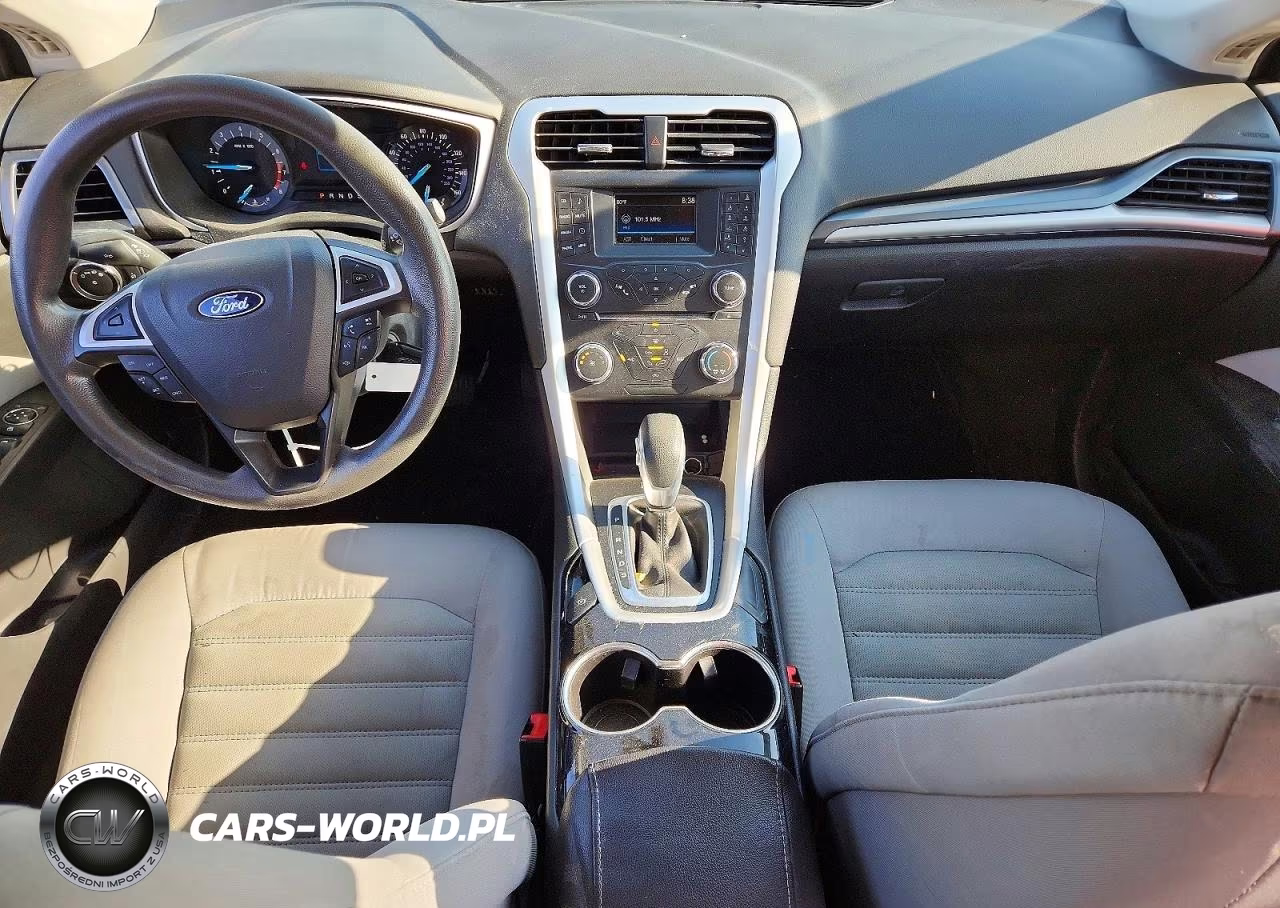 2015 Ford Fusion S VIN:3FA6P0G75FR163167 - 8