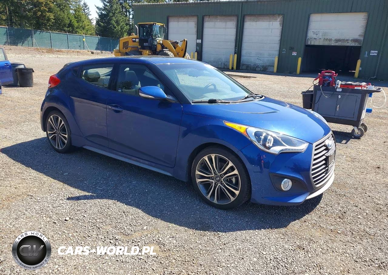 2016 Hyundai Veloster Turbo VIN:KMHTC6AEXGU289758 - 4