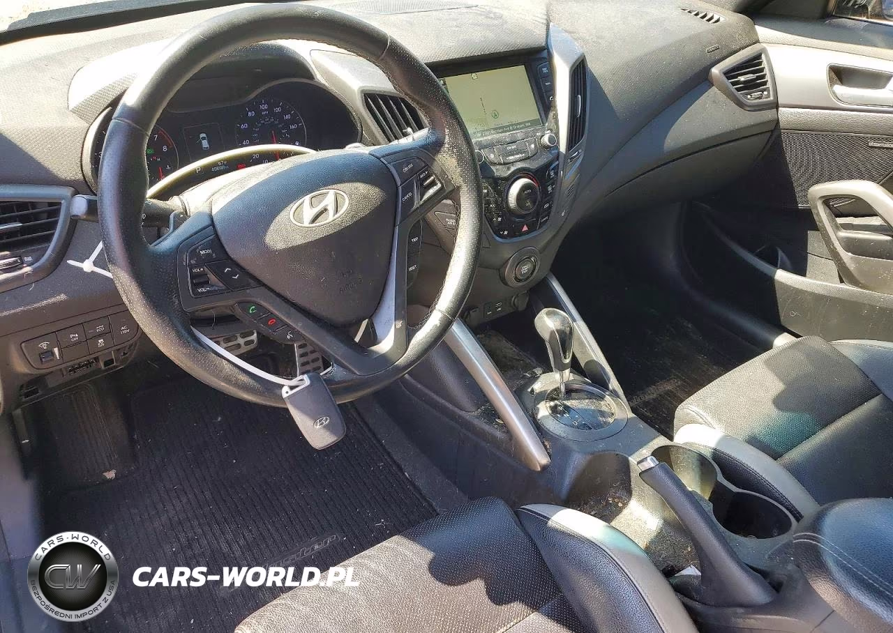 2016 Hyundai Veloster Turbo VIN:KMHTC6AEXGU289758 - 8