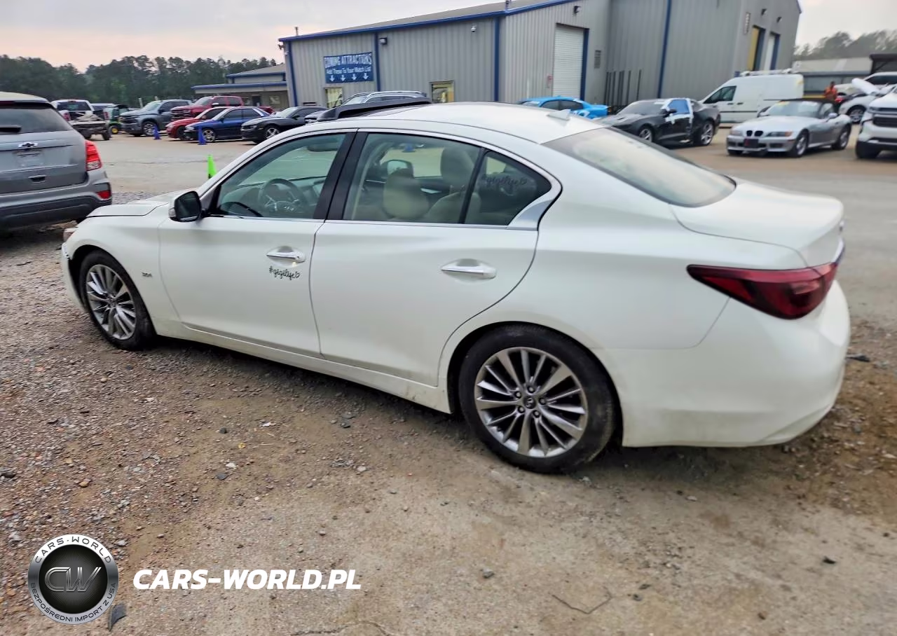 2018 Infiniti Q50 3.0T Luxe VIN:JN1EV7AP1JM351895 - 2