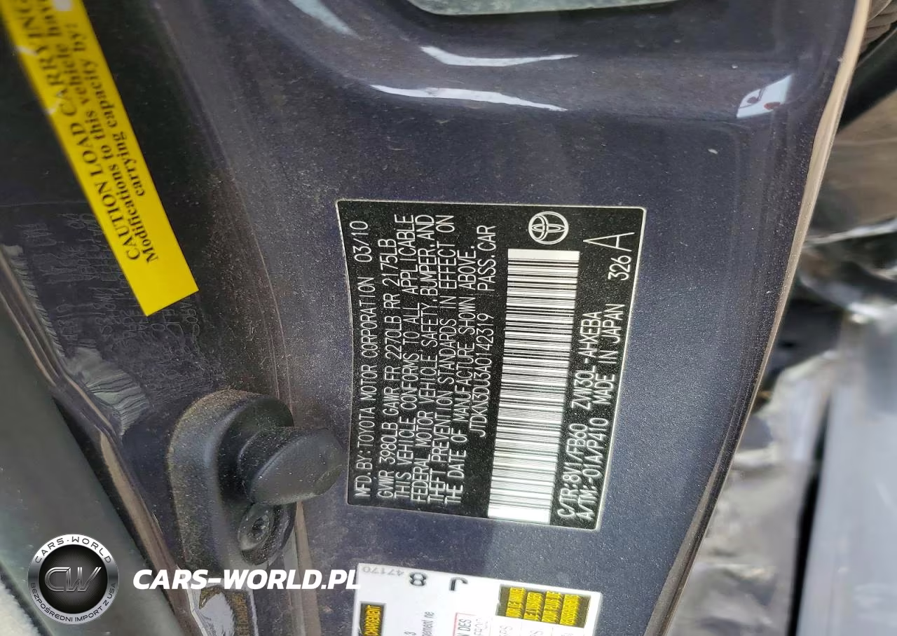 2010 Toyota Prius Ii VIN:JTDKN3DU3A0142319 - 12