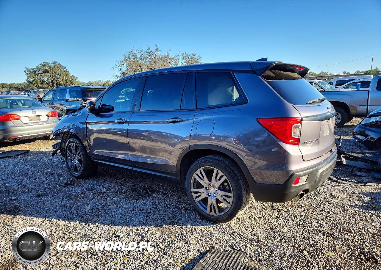 2021 Honda Passport Exl VIN:5FNYF7H5XMB016059 - 2