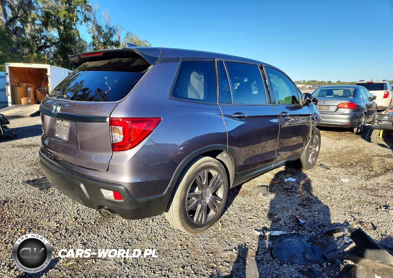 2021 Honda Passport Exl VIN:5FNYF7H5XMB016059 - 3