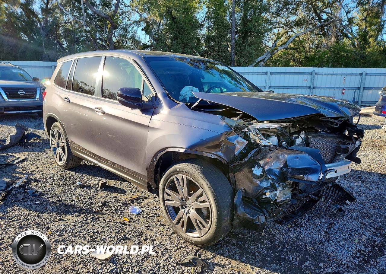 2021 Honda Passport Exl VIN:5FNYF7H5XMB016059 - 4
