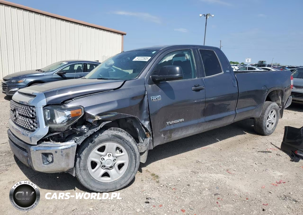 2019 Toyota Tundra Double Cab Sr VIN:5TFCY5F11KX025597 - 1