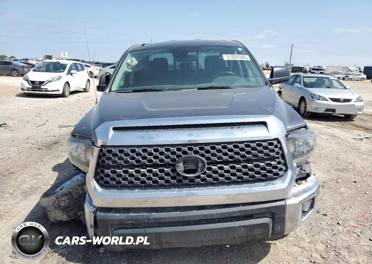 2019 Toyota Tundra Double Cab Sr VIN:5TFCY5F11KX025597 - 5