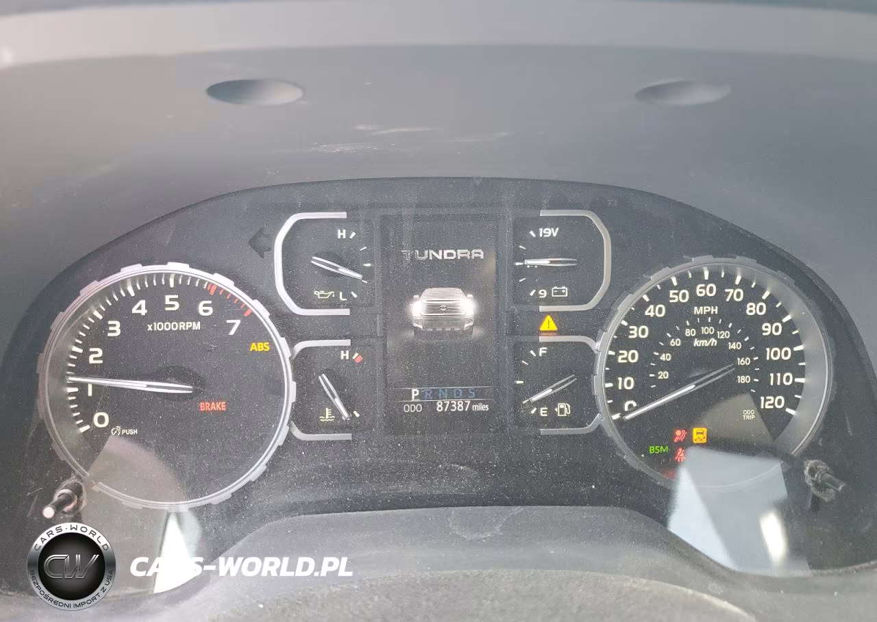2019 Toyota Tundra Double Cab Sr VIN:5TFCY5F11KX025597 - 9