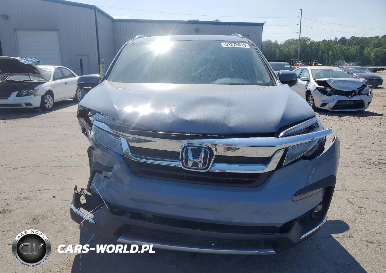 2022 Honda Pilot Touring VIN:5FNYF5H60NB030504 - 5