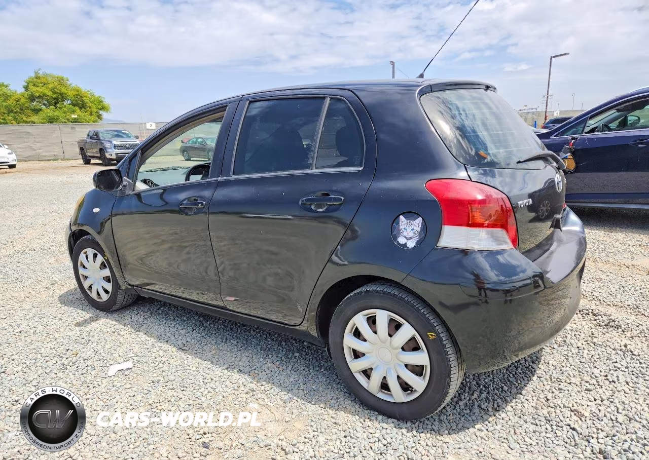 2009 Toyota Yaris Base VIN:JTDKT903095227252 - 2