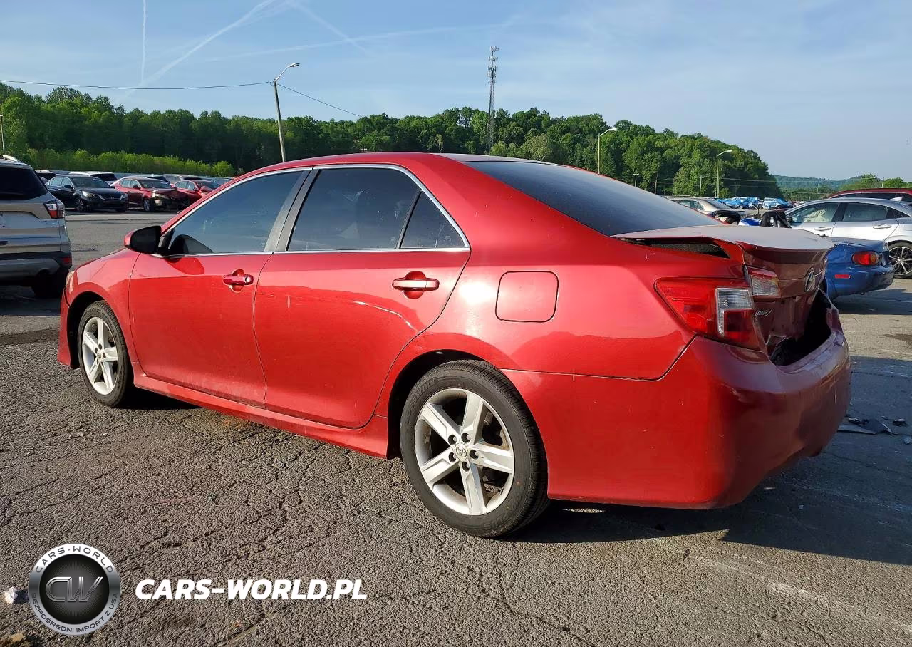 2012 Toyota Camry Se VIN:4T1BF1FK2CU603112 - 2