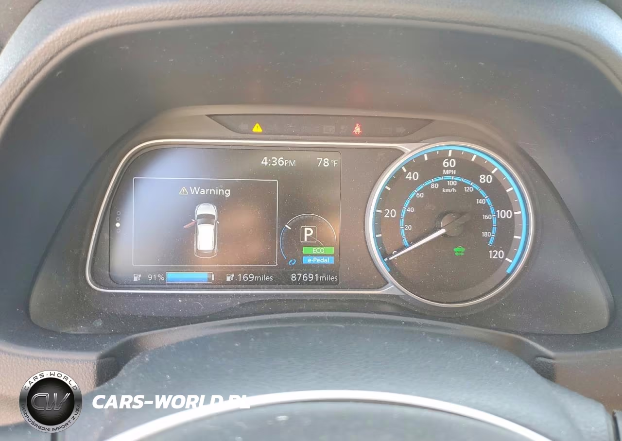 2020 Nissan Leaf Sv Plus VIN:1N4BZ1CP5LC310117 - 9