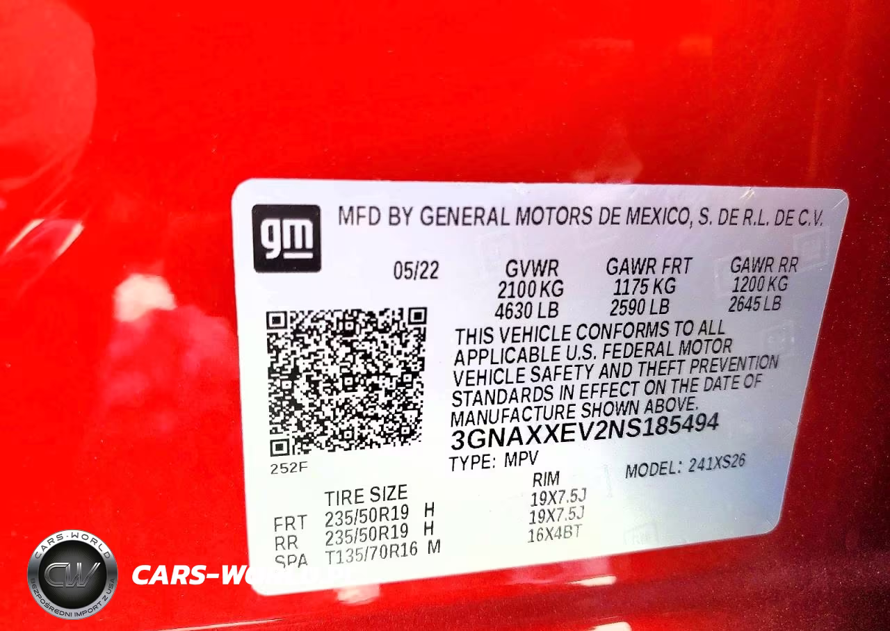 2022 Chevrolet Equinox Premier VIN:3GNAXXEV2NS185494 - 13