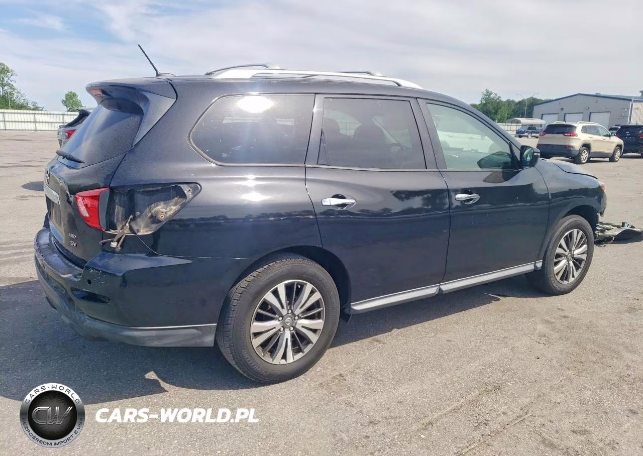 2018 Nissan Pathfinder Sv VIN:5N1DR2MM2JC643400 - 3