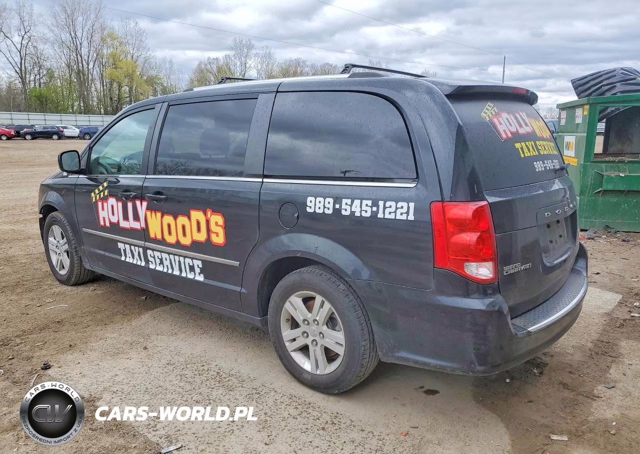 2016 Dodge Grand Caravan Sxt VIN:2C4RDGDG2GR381989 - 2