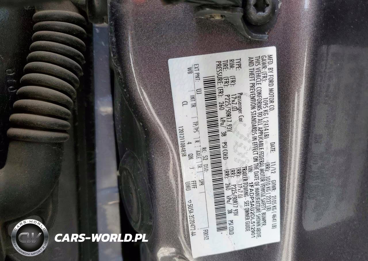 2013 Ford C-Max Se VIN:1FADP5AU2DL512901 - 12