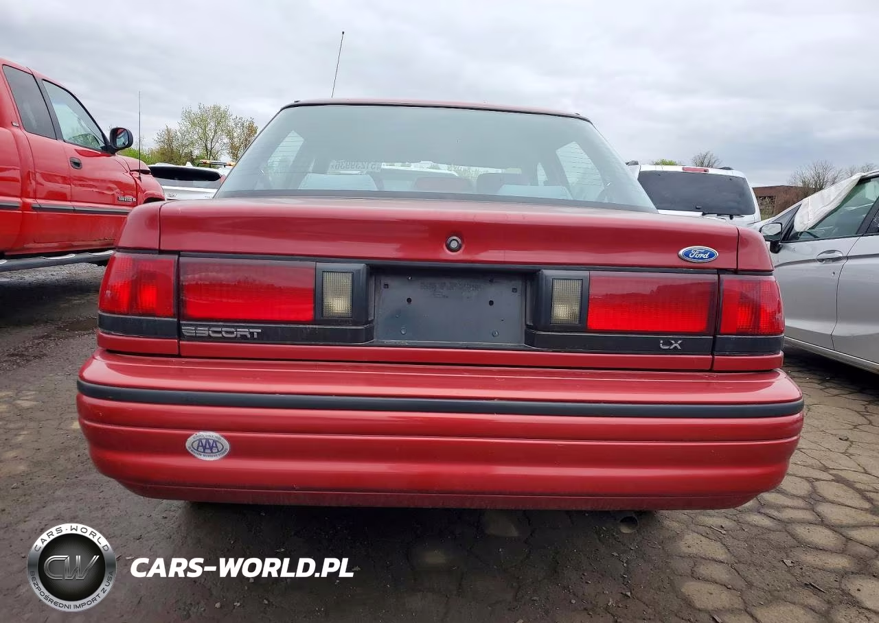 1993 Ford Escort Lx VIN:3FAPP13J0PR158410 - 6