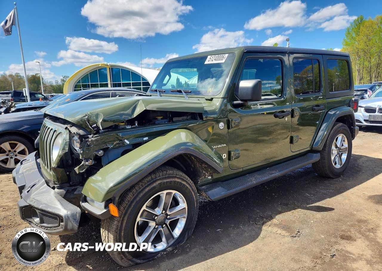 2021 Jeep Wrangler Unlimited Sahara VIN:1C4HJXEG6MW535867 - 1