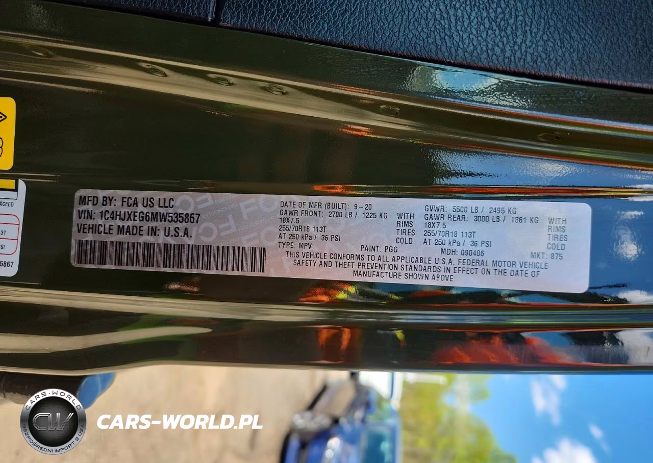 2021 Jeep Wrangler Unlimited Sahara VIN:1C4HJXEG6MW535867 - 13
