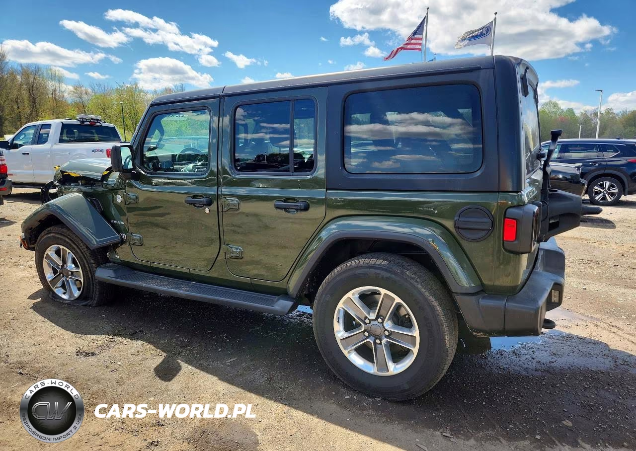2021 Jeep Wrangler Unlimited Sahara VIN:1C4HJXEG6MW535867 - 2