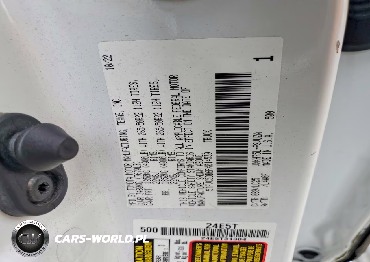 2023 Toyota Tundra Capstone Hv VIN:5TFVC5DB6PX014539 - 12