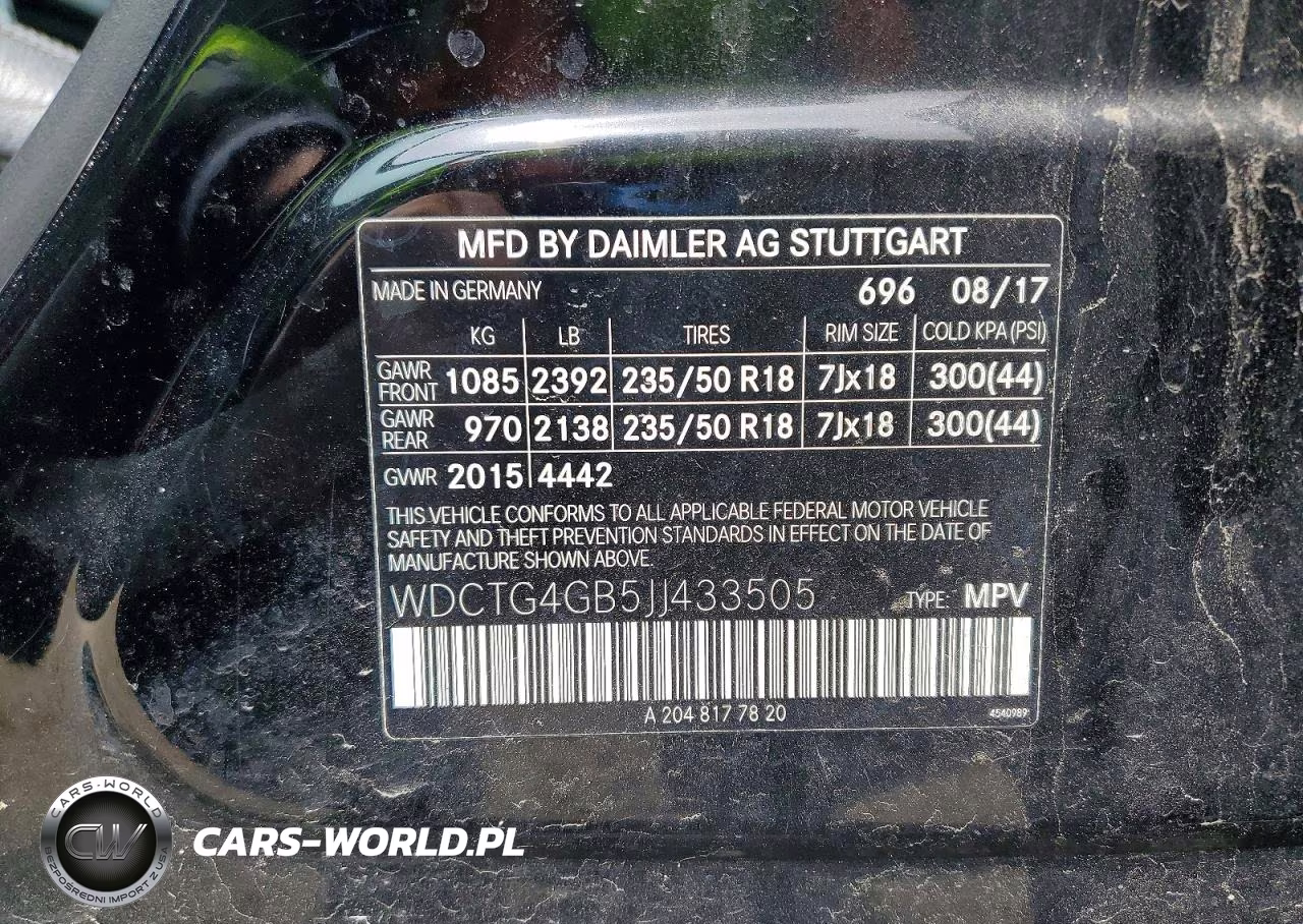 2018 Mercedes-Benz Gla 250 4Matic VIN:WDCTG4GB5JJ433505 - 13