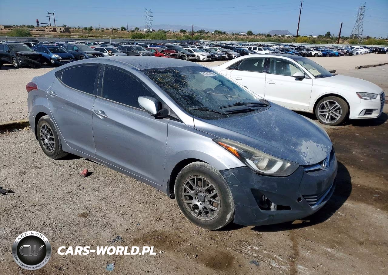 2016 Hyundai Elantra Se VIN:5NPDH4AE6GH727409 - 4
