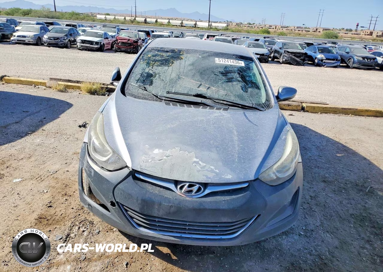 2016 Hyundai Elantra Se VIN:5NPDH4AE6GH727409 - 5