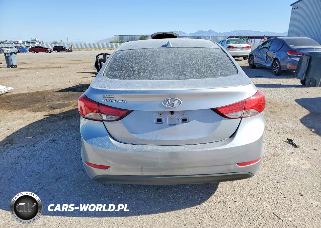 2016 Hyundai Elantra Se VIN:5NPDH4AE6GH727409 - 6