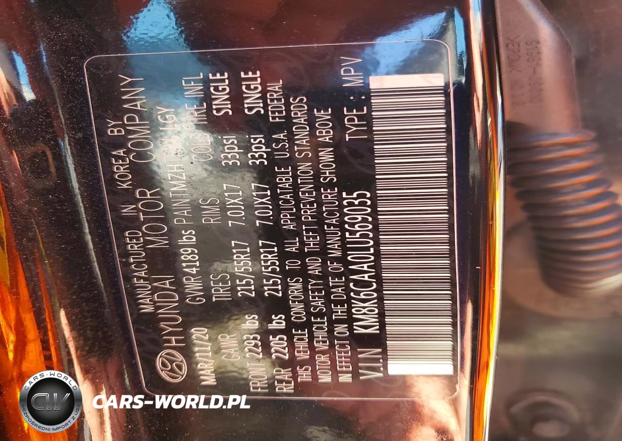 2020 Hyundai Kona Sel Plus VIN:KM8K6CAA0LU569035 - 12