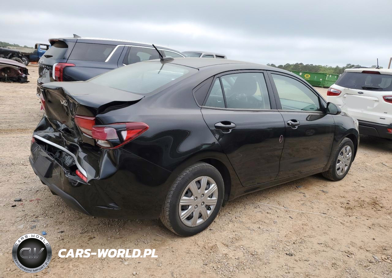 2023 Kia Rio Lx VIN:3KPA24AD4PE517410 - 3
