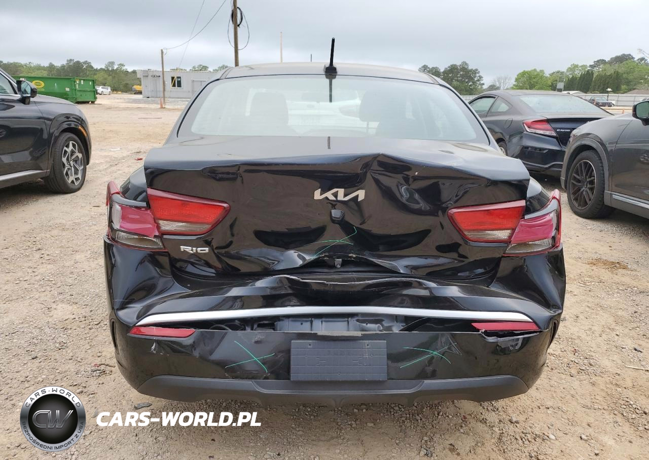 2023 Kia Rio Lx VIN:3KPA24AD4PE517410 - 6