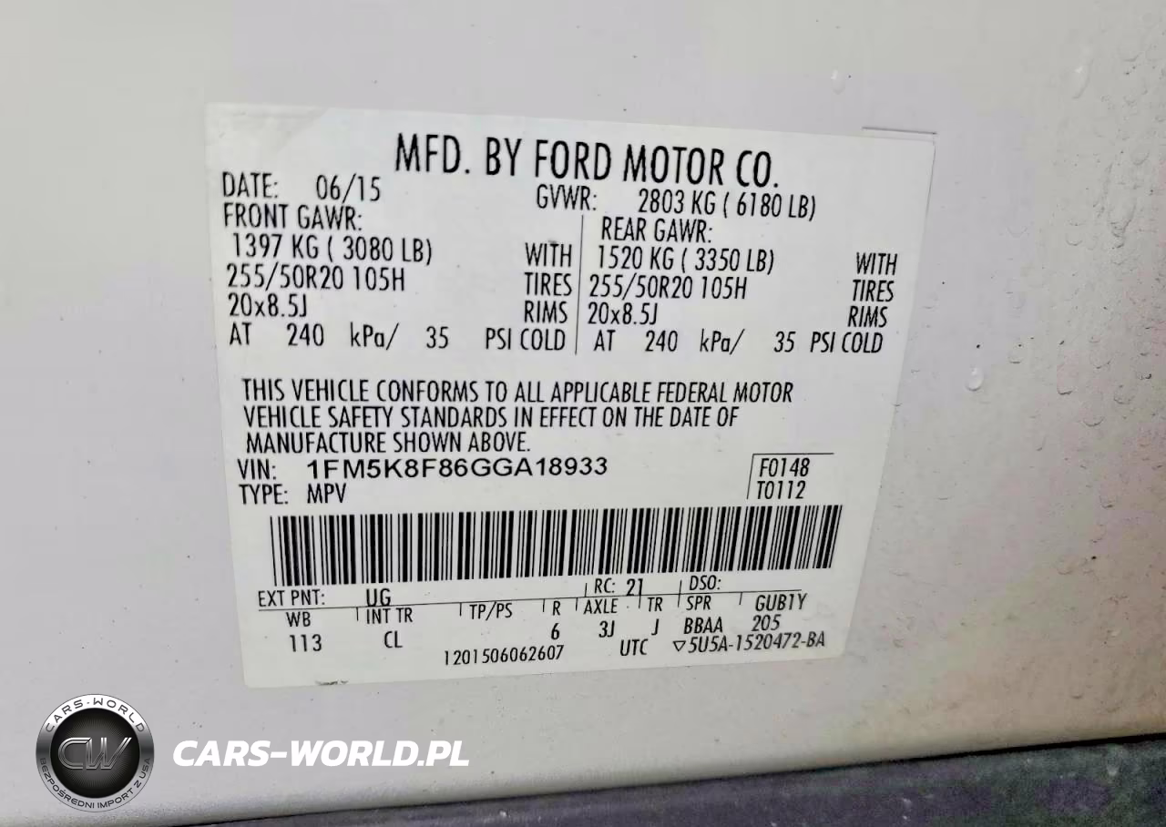 2016 Ford Explorer Limited VIN:1FM5K8F86GGA18933 - 12