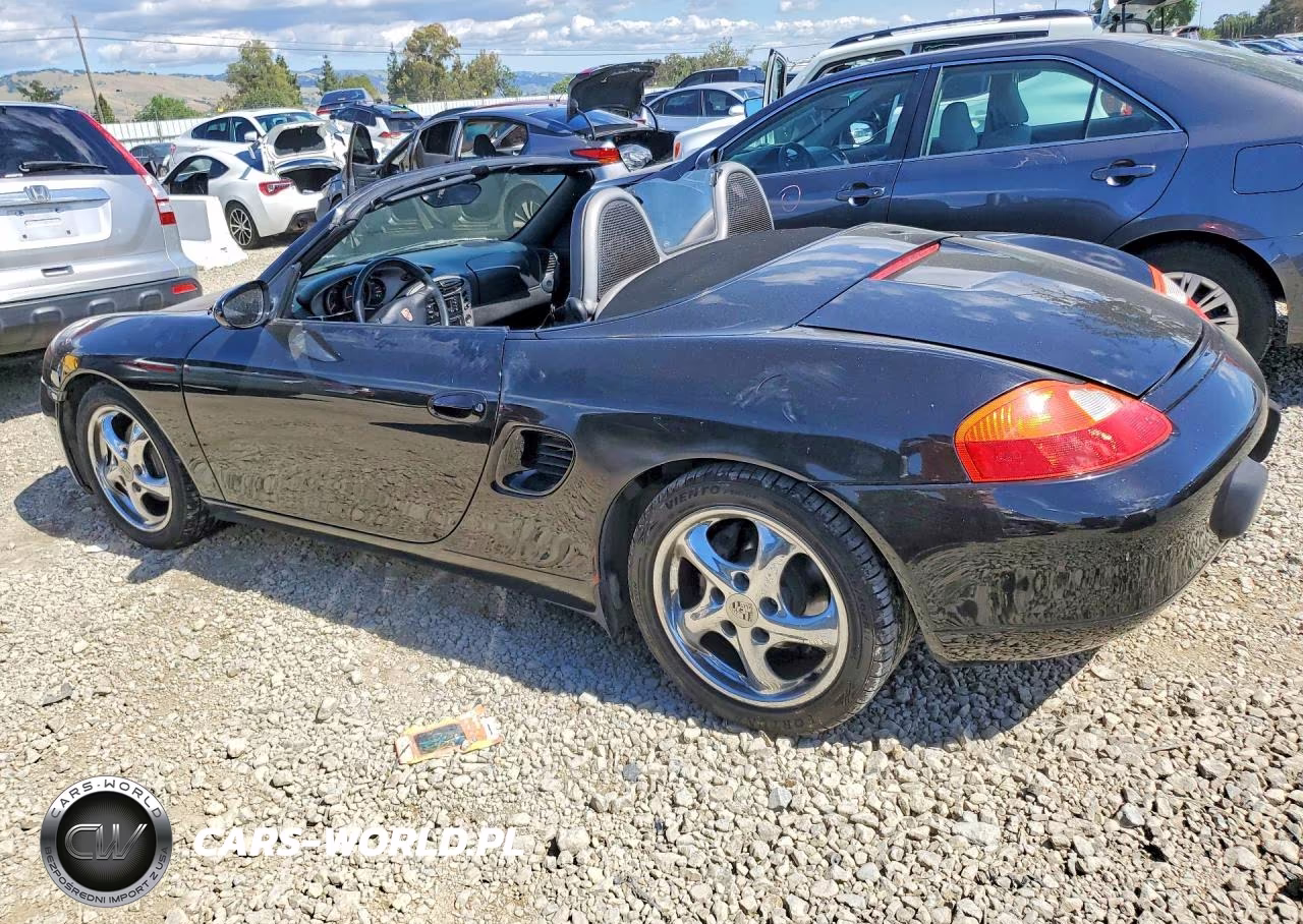 1999 Porsche Boxster VIN:WP0CA2983XU627017 - 2