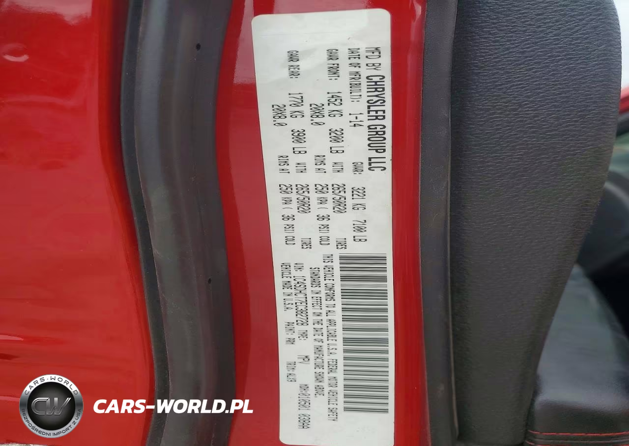 2014 Dodge Durango R VIN:1C4SDHCT7EC382728 - 13