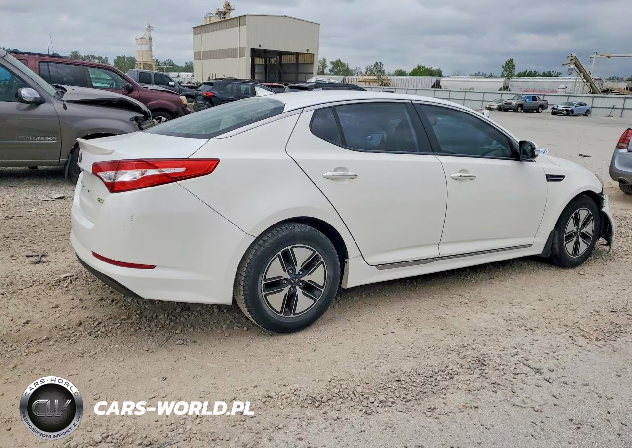 2012 Kia Optima Hybrid VIN:KNAGM4AD6C5023461 - 3