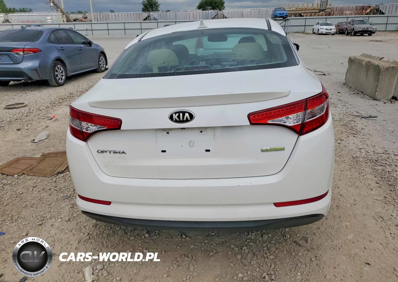 2012 Kia Optima Hybrid VIN:KNAGM4AD6C5023461 - 6