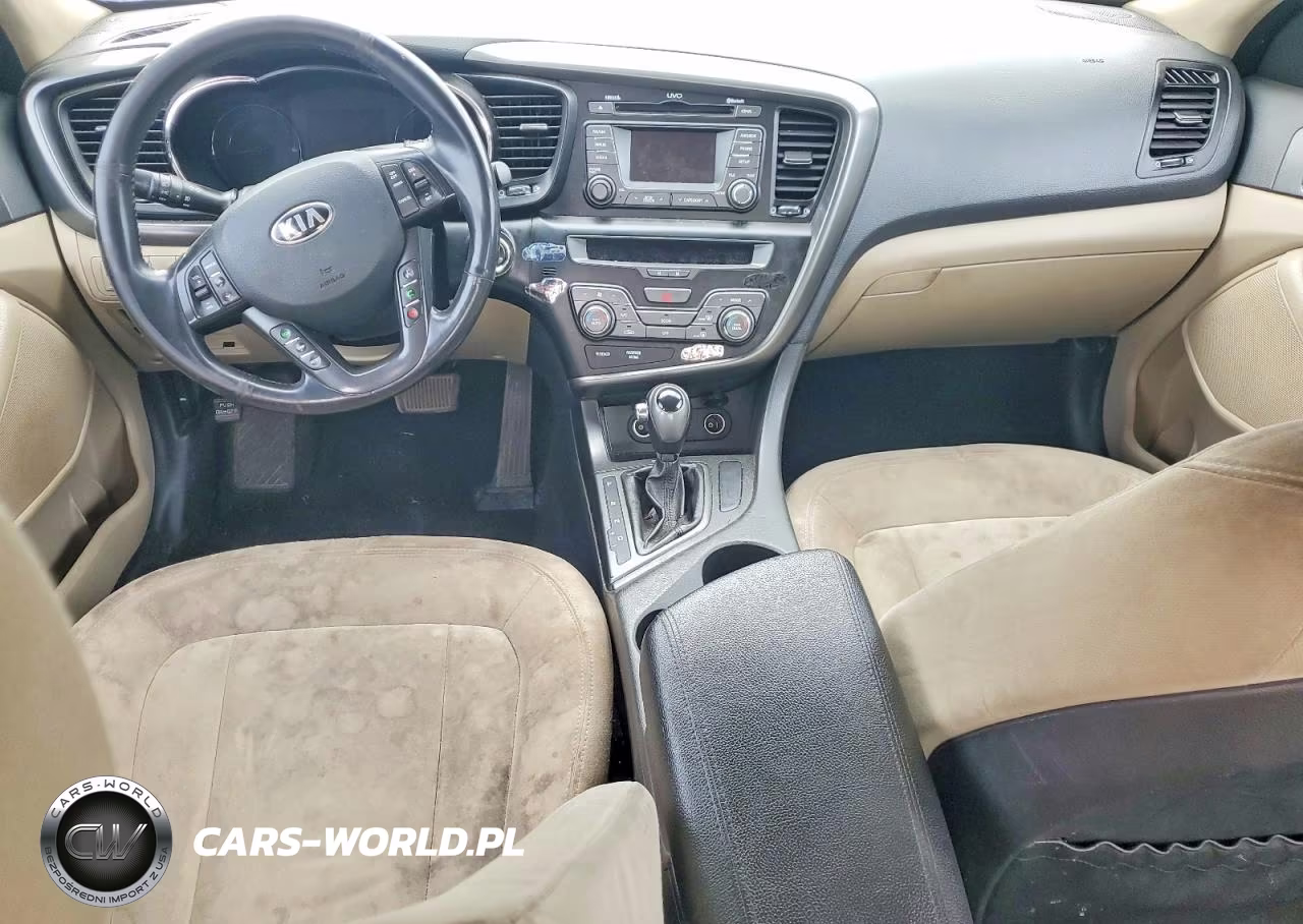 2012 Kia Optima Hybrid VIN:KNAGM4AD6C5023461 - 8