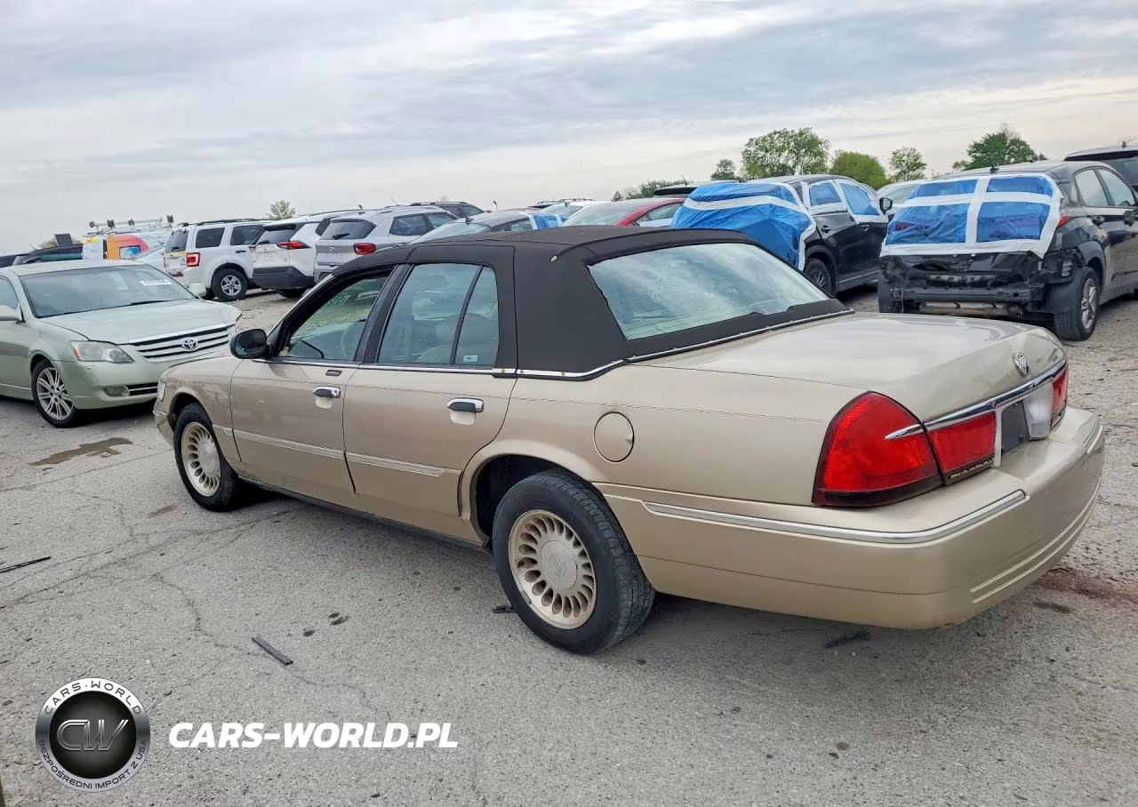 2000 Mercury Grand Marquis Ls VIN:2MEFM75W2YX607551 - 2